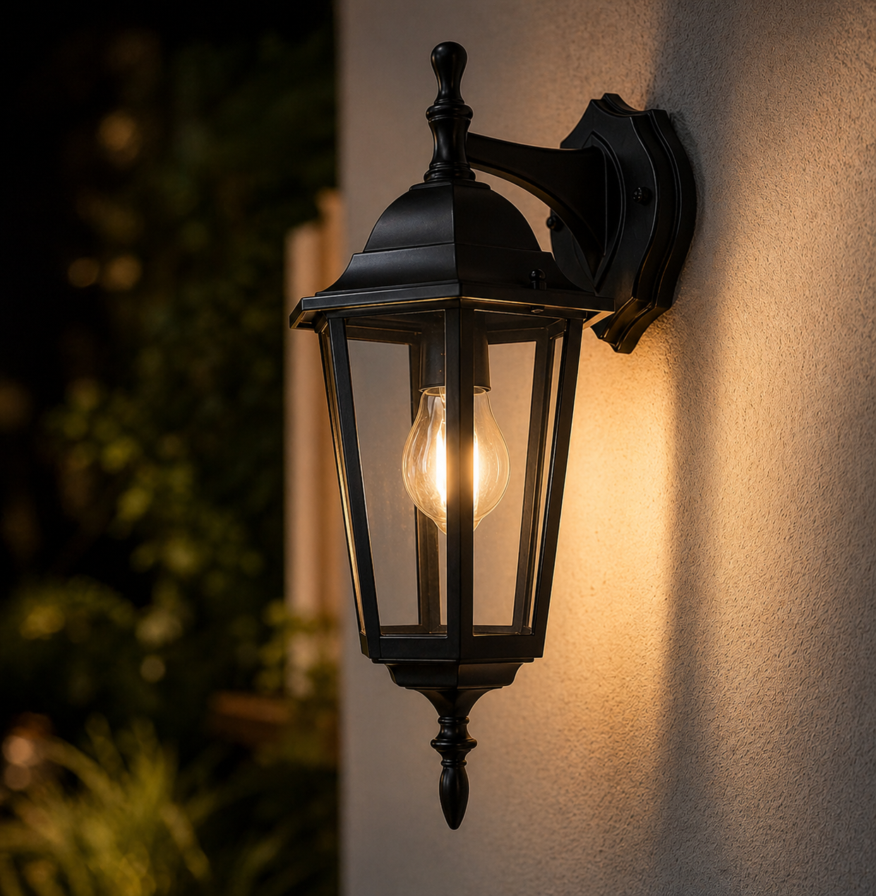 Kinkiet Zewnętrzny Ogrodowy  – Lampa Elewacyjna Ścienna | Klasyczny Styl